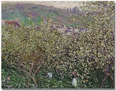 Trademark Global Claude Monet Fruit Pickers Canvas Art, 24 x 32