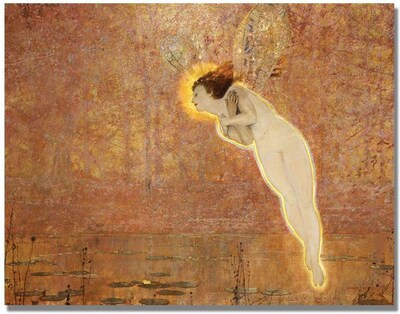 Trademark Global John Atkinson Grimshaw Iris Canvas Art, 35 x 47