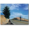 Trademark Global Coleen Proppe Biker Ascending Canvas Art, 26 x 32