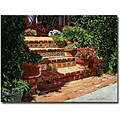 Trademark Global David Glover A Spanish Garden Canvas Art, 24 x 32