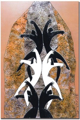 Trademark Global Garner Lewis We Rejoice with Him Canvas Art, 24 x 16