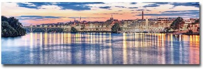 Trademark Global Gregory Ohanlon Georgetown Waterfront Canvas Art, 8 x 24