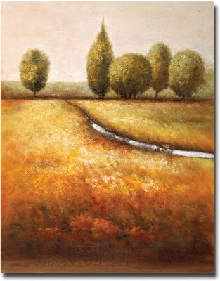 Trademark Global Joval In the Country Triptych Canvas Art, 19 x 14