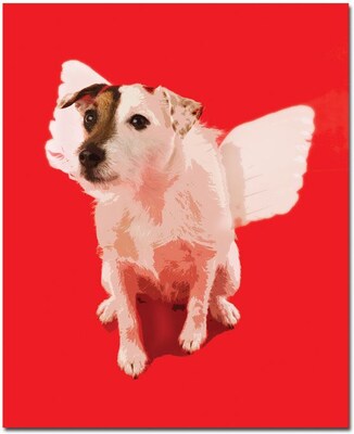 Trademark Global Jack Angel Canvas Art, 32 x 26