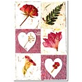 Trademark Global Kathie McCurdy Botanical Quilt Canvas Art, 24 x 16