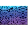 Trademark Global "Crystals of Blue and Purple" Canvas Art, 16" x 24"