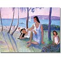Trademark Global Manor Shadian Kihe Shore Canvas Art, 30 x 47