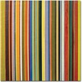Trademark Global Michelle Calkins Comfortable Stripes Canvas Art, 18 x 18