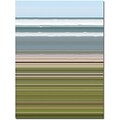 Trademark Global Michelle Calkins Sky Water Beach Grass Canvas Art, 32 x 24