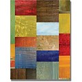 Trademark Global Michelle Calkins Color Panels with Blue Sky-A Canvas Art, 32 x 24