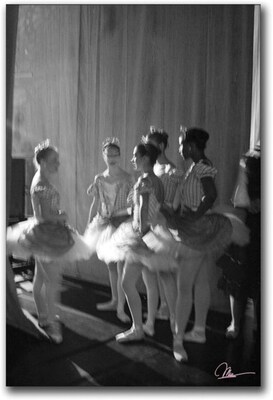 Trademark Global Miguel Paredes Chatting Dancers Canvas Art, 24 x 16