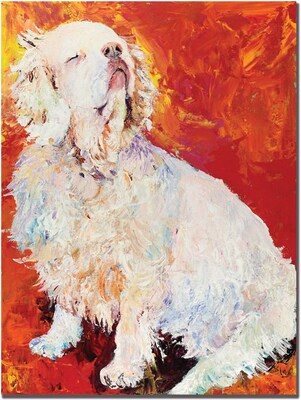 Trademark Global Pat Saunders White I Refuse Canvas Art, 24 x 18
