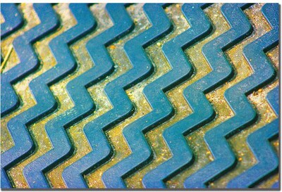 Trademark Global Patty Tuggle Zigzag Canvas Art, 16 x 24