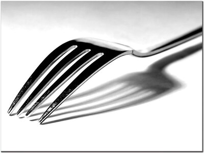 Trademark Global Tammy Davison Fork Canvas Art, 18 x 24