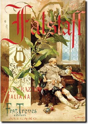 Trademark Global Verdi Falstaff Canvas Art, 47 x 35