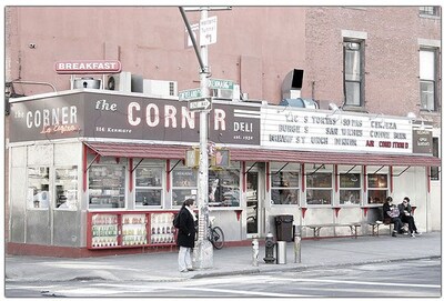 Trademark Global Yale Gurney The Corner Deli Canvas Art, 18 x 24