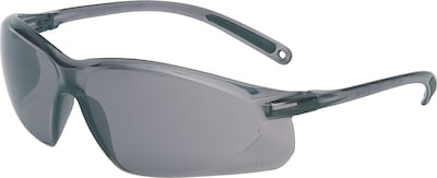 North® A700 Series Safety Glasses, Gray, Anti-scratch Lens