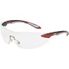 Uvex Ignite™ Safety Glasses, Clear Hardcoat Lens, Metallic Red/Silver Frame