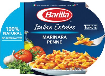 Barilla Italian Entrees, Marinara Penne, 6 Packs/Box