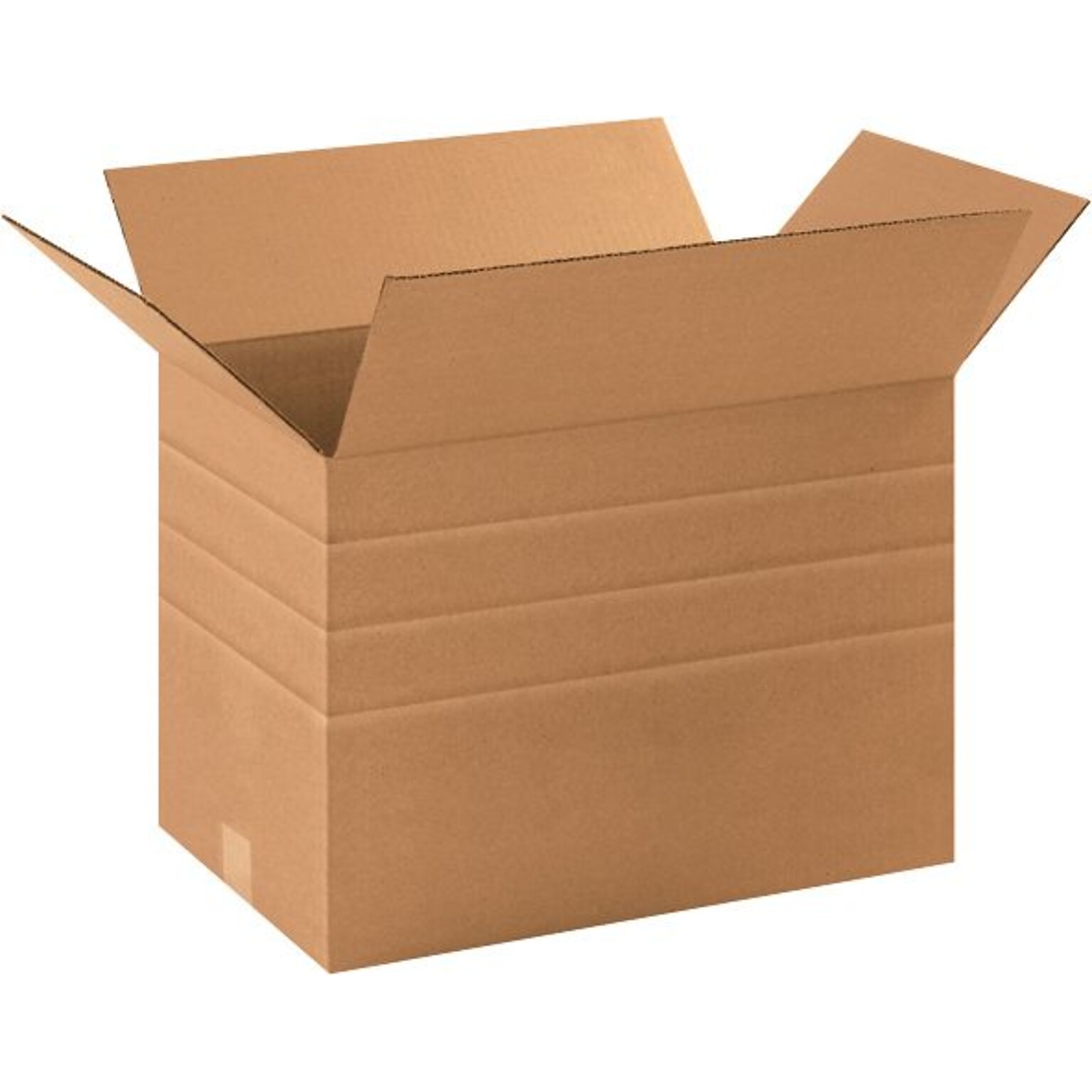 17.25 x 11.5 x 12 Multi-Depth Shipping Boxes, 25/Bundle (MD171112R)