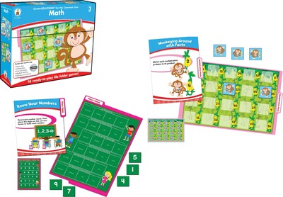 Carson-Dellosa Math File Folder Game, Grade 3