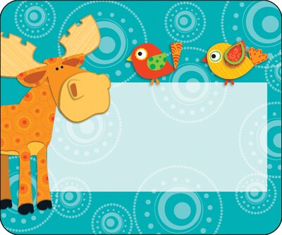 Carson-Dellosa Moose & Friends Name Tags