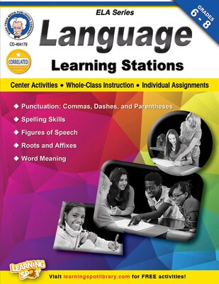 Mark Twain Language Learning Stations Workbook