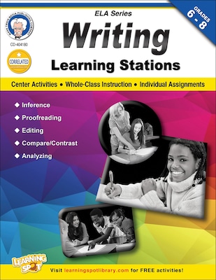 Mark Twain Writing Learning Stations Workbook