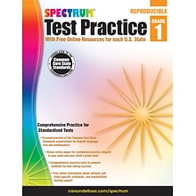 Spectrum Test Practice Workbook, Grade 1 (704247)