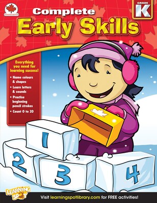 Carson-Dellosa Early Skills Workbook, Grade K