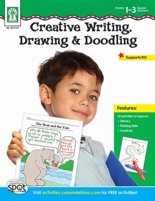 Key Education Creative Writing, Drawing, & Doodling, Workbook