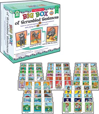 Key Education Big Box of Scrambled Sentences, Puzzle