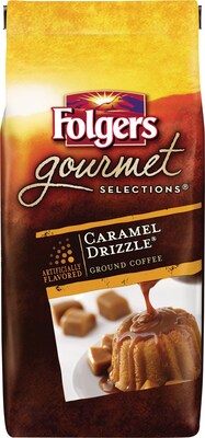 Folgers® Gourmet Selections® Coffee, Caramel Drizzle, 10 oz. Bag