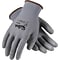 G-Tek® NPG Seamless Knit Work Gloves, Nylon With Polyurethane Coating, Extra-Large, Gray, 12 Pairs