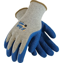 G-Tek® Coated Work Gloves, Force Seamless Cotton/Polyester Knit With Latex Coating, XL, 12/Pr