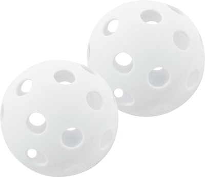 Champion Plastic Softballs, 12, White, 6 per set