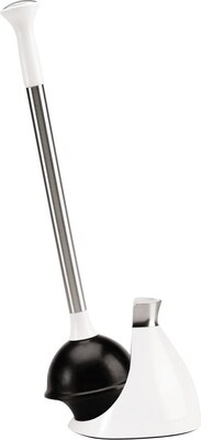 simplehuman® Toilet Plunger, White (BT1085)