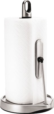 simplehuman Kitchen Paper Towel Holder, Silver (KT1161)