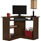 Easy 2 Go 36"W Corner Desk, Brown (951572-CC)