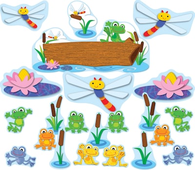 Carson-Dellosa FUNky Frogs Bulletin Board Set