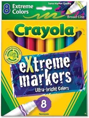 Crayola Ultra Bright eXtreme Markers