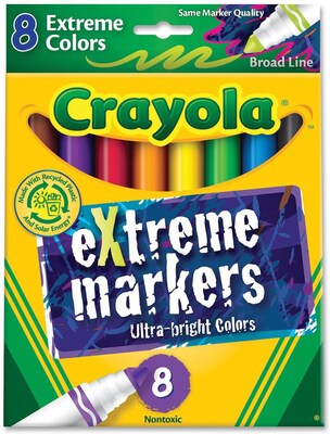 Crayola Ultra Bright eXtreme Markers