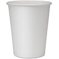 Genuine Joe Polyurethane-lined Disposable Hot Cups, White, 50/Pack