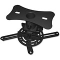 Lorell Ceiling Mount for Projector, Black, Steel