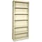 Lorell Fortress Series 6-Shelf 82 Bookcase, Putty (LLR41293)