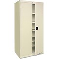 Lorell Fortress Series Storage Cabinets, Putty, 5 x Shelf(ves)