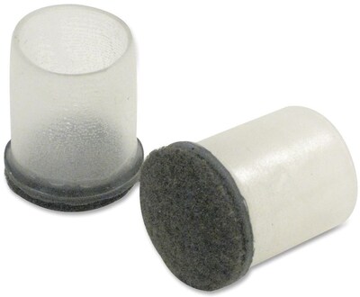 Lorell Sleeve Floor Protectors, Clear, 8/Pack (LLR49321)