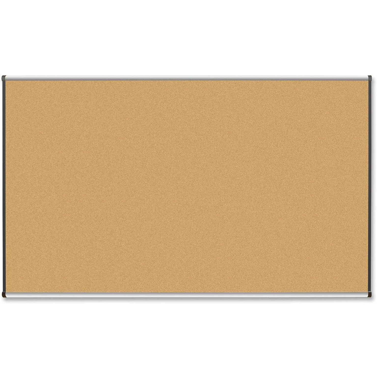 Lorell Satin Finish Natural Cork Board, Satin, 72