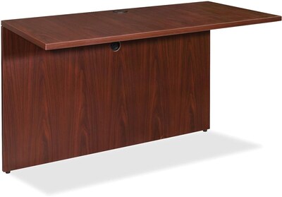 Lorell Essentials Series Bridge, 41.6W x 23.6D x 29.5H, Mahogany (LLR69391)