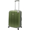 Beverly Hills Country Club BH6800 Malibu 24 Hardside Spinner Luggage Suitcase, Green